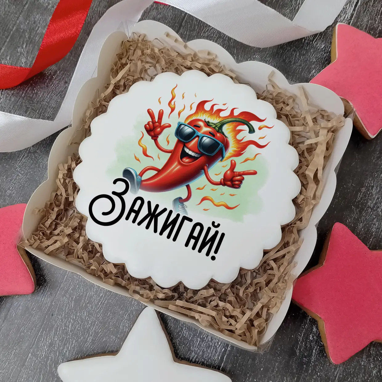 Пряник круг(10 см.)